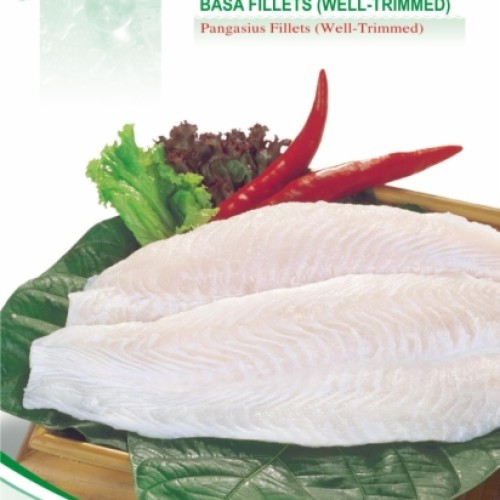 Pangasius fillet (well-trimmed)