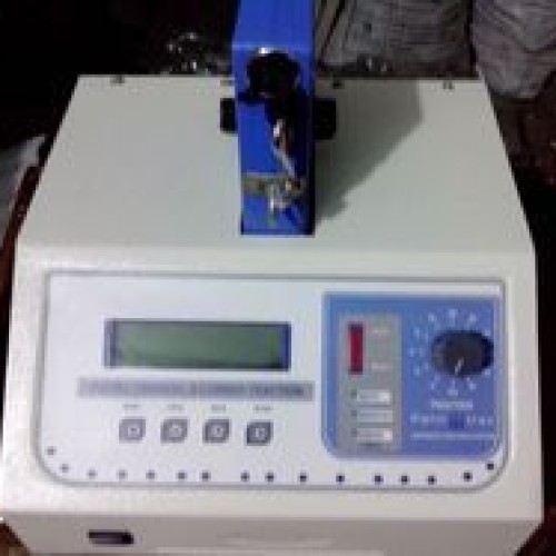 Traction machine with lcd display