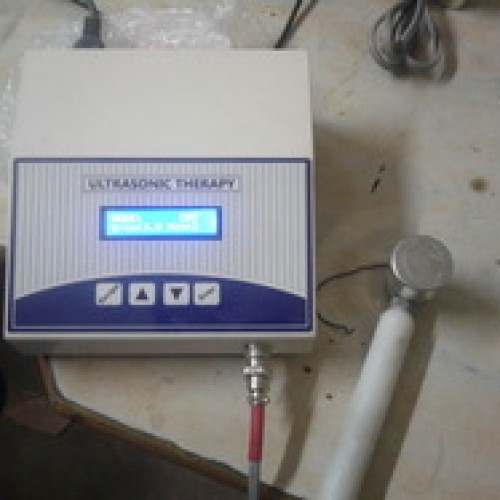 Ultrasound therapy portable with lcd display