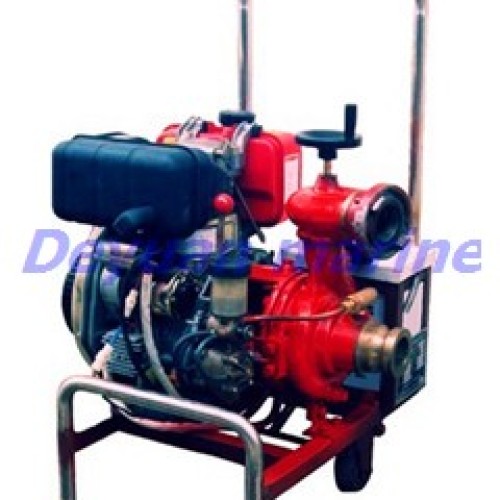 Marine diesel emergency fire pump