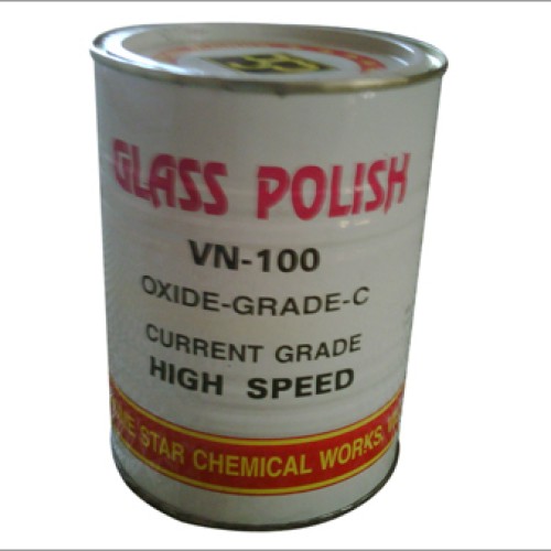 Glass polishing powder