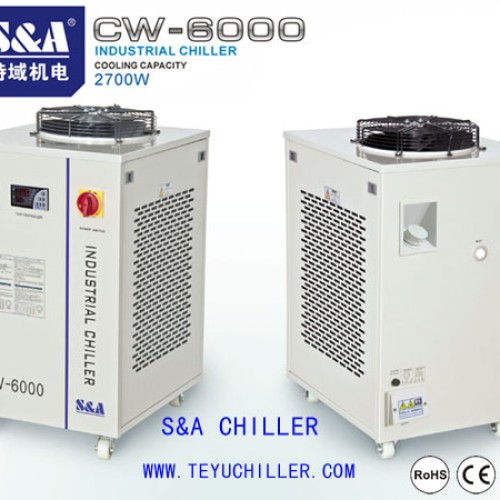 Laser water chiller for wire edm machine chilled