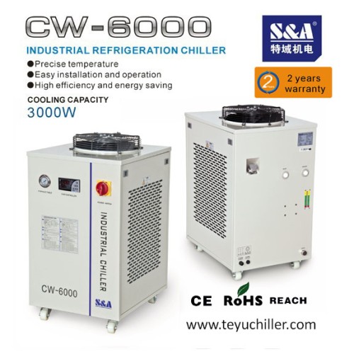 Air cooled water chiller of 3kw cooling capacity