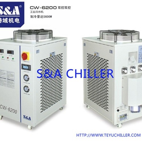 Water chiller with dual-circuit refrigeration system