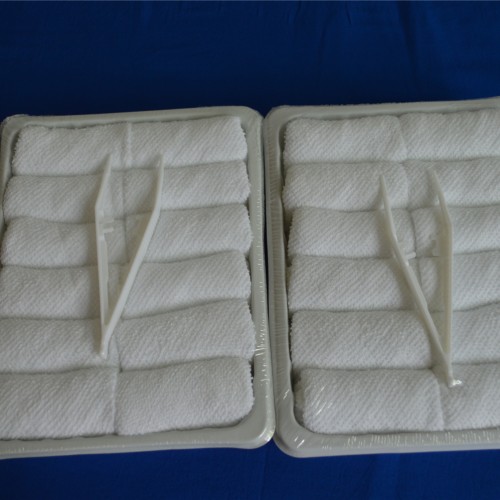 100% cotton plaine white airline towel