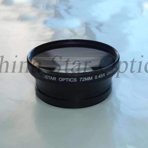 Wide angle adapter lens for cameras