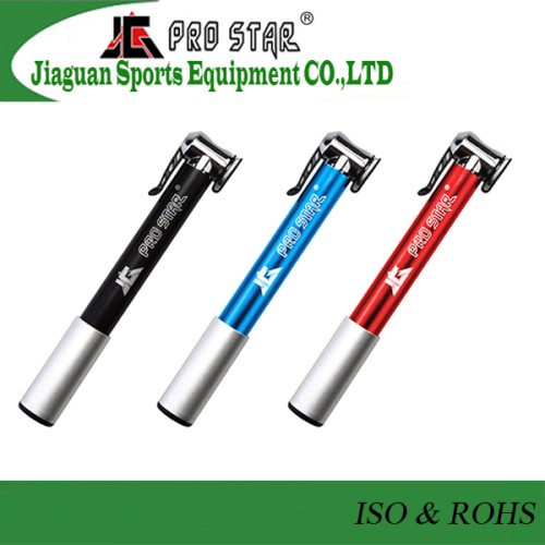 Cnc process high quality pocket alloy bike pump for mountain and road bicycle