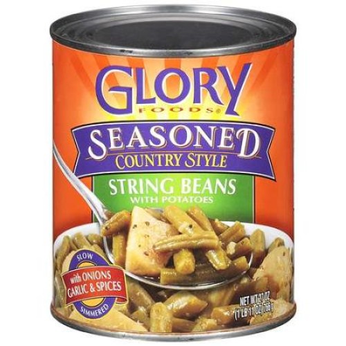 Glory foods seasoned southern style spring beans