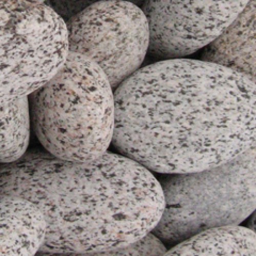 Granite tumbled pebbles