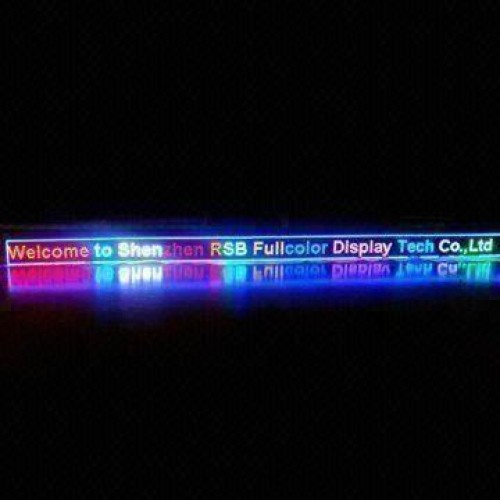 P7.62mm led message sign board with front access service cabinet, arc curved shape