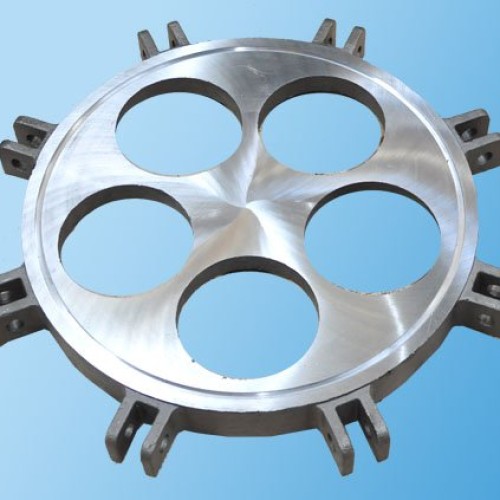 Filter basket plate with 8 lugs