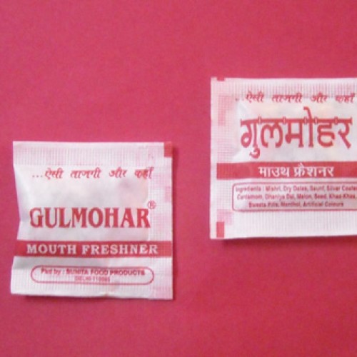 Gulmohar mouth fresheners