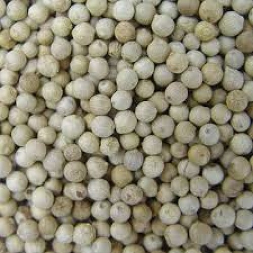 White and black pepper available