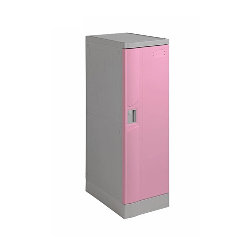 Abs plastic locker t-320l-50: double tiers, flexible combination