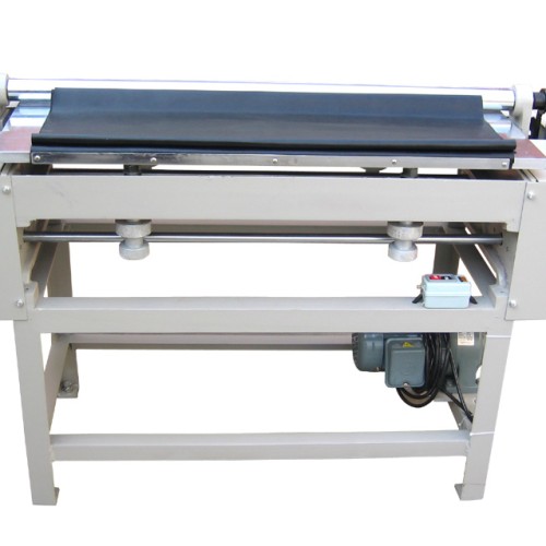 Single-sided edge wrapping machines