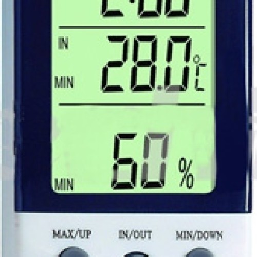 Digital thermometer and hygrometer