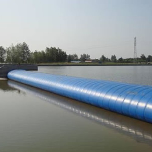 Air inflatable rubber dam