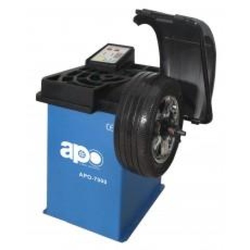 Passenger car wheel balancer apo-7000(manual operated distance and wheel diameter measuring )