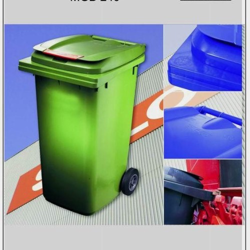 Waste handling garbage bin