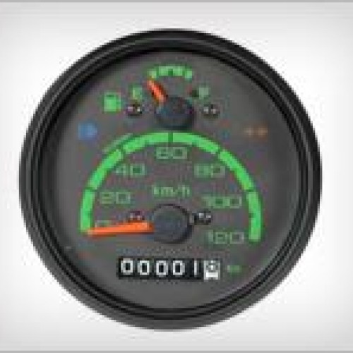 Speedometers with fuel gauge