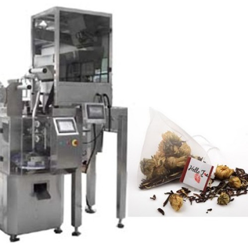 Automatic pyramid tea bags package machines