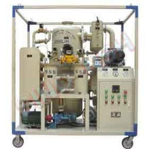 Double-stage high-efficiency vacuum insulation oil purifier
