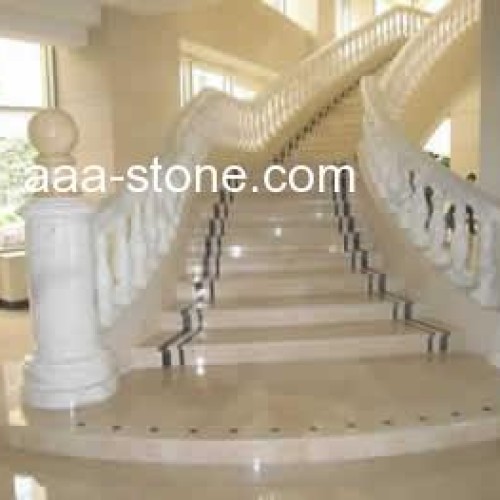 Baluster handrail and steps