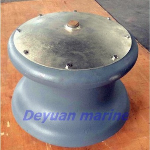 Marine cast steel fairlead roller