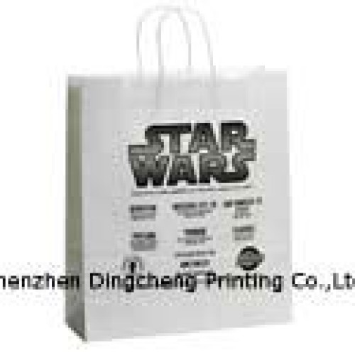 Custom paper shopping bag promotion