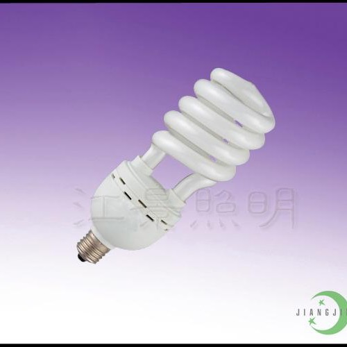 Energy saving light/lamp half spiral