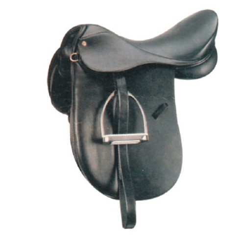 Horse saddle/reins/hoseman's leads