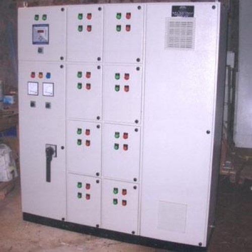 Capacitor control panels