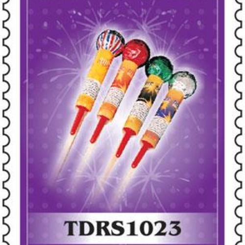 Fireworks-2.5 shell rocket