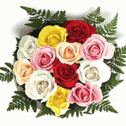 Mix roses bunch