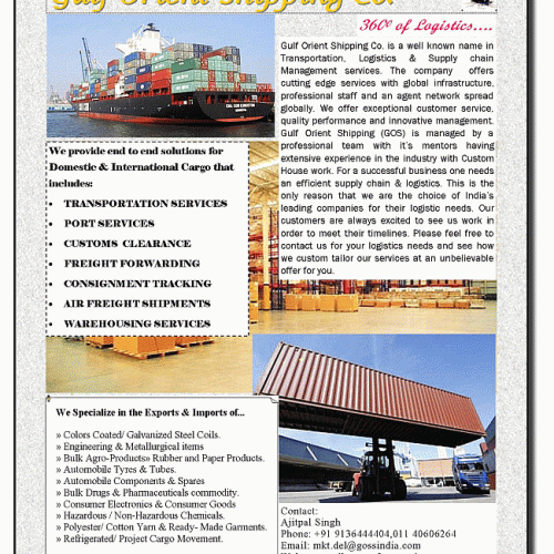 Logistics services