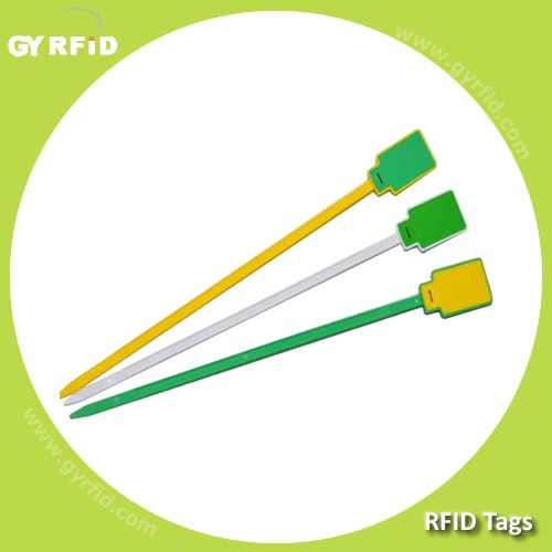 Uhf cable tie tag can reach 5-10meter reading range for flowers and cables tracking(gyrfid)