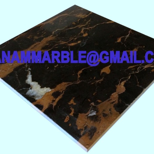 Black n gold marble tiles