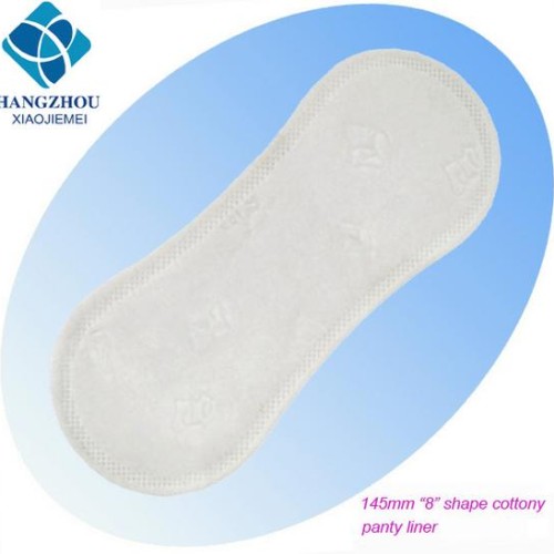 145mm panty liner with cotton sheet