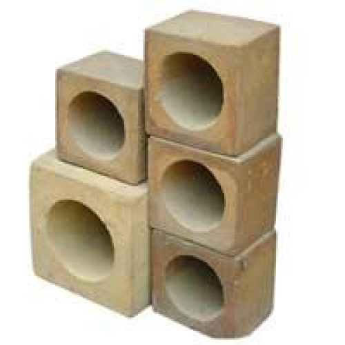 Refractory burner blocks