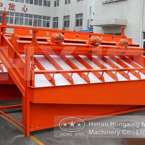 High frequency mineral screen