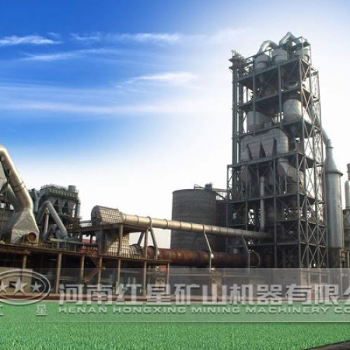 Cement making plant