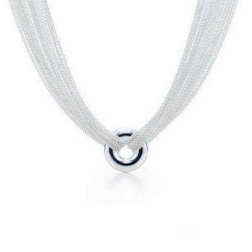 Tiffany necklace, sterling silver jewelry 