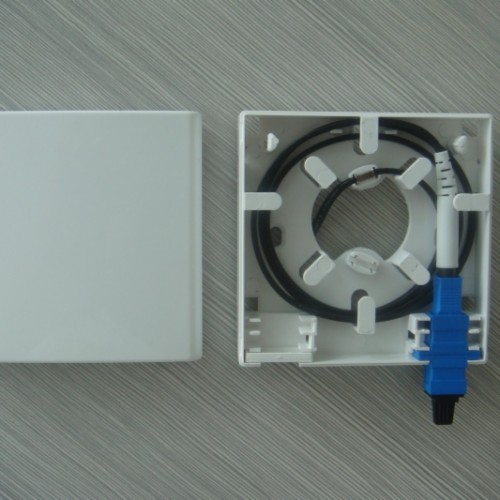 Ftth wall outlet socket