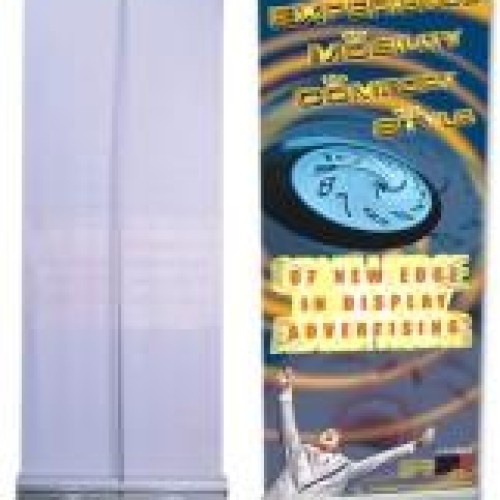 Banner stands roll-up