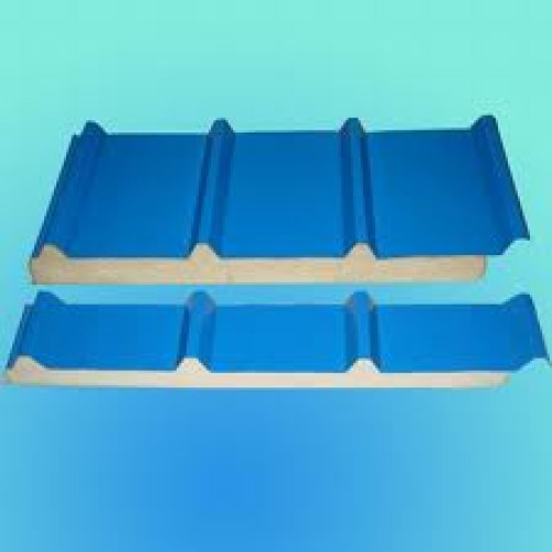 Pu sandwich panel for roof and wall