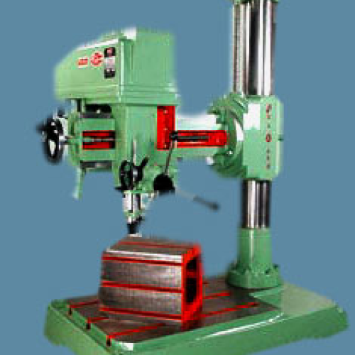 Radial drill machine