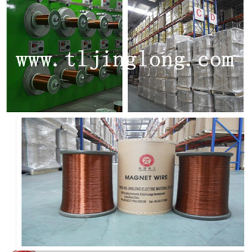 China jl self solderable enameled aluminum wire for inductive components