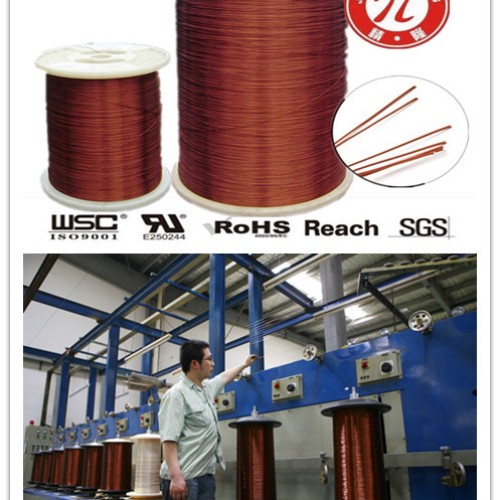 China jl self solderable enameled aluminum magnet wire for washing machine motor