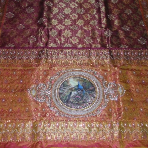 Wedding silk saree