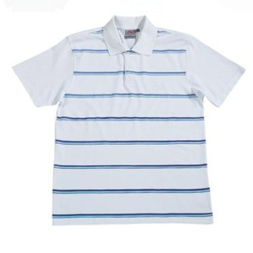  men's stripe polo shirt